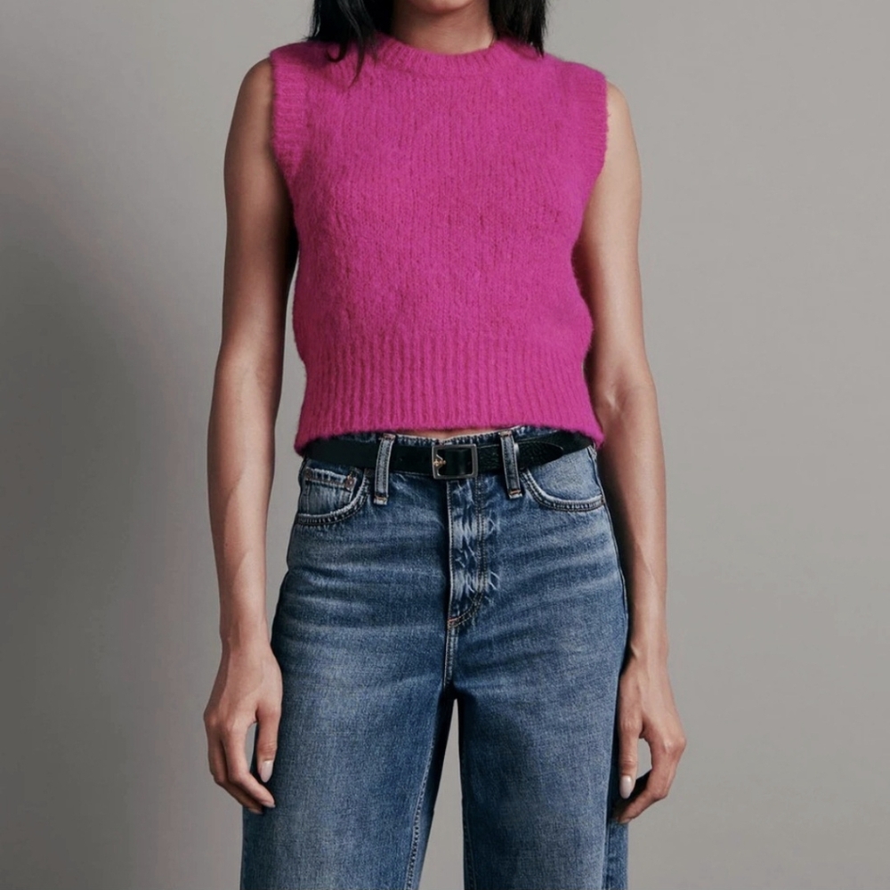 Rag & Bone Edith Wool Blend Vest
